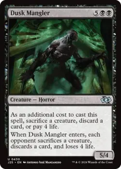Dusk Mangler - Light Play MTG Foundations Jumpstart - Image 1