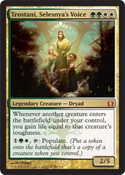 MTG English Trostani, Selesnya's Voice NM Normal Return to Ravnica - Image 1