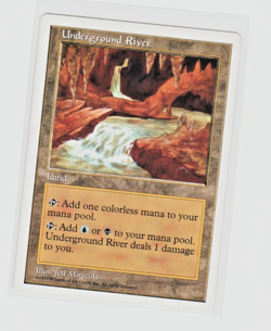 Magic the Gathering ~ MTG ~ 1x Underground River ~ Fifth Edition ~ 5Ed ~ M/NM - Image 1
