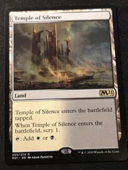 Temple Of Silence - M21 - MTG - EN - NM - 255/274 - Image 1