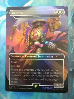 MTG Yojimbo SLD Borderless English version FOIL - Image 2