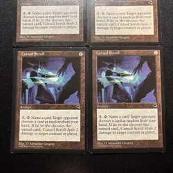 MTG Magic Cursed Scroll 4 English - Image 3