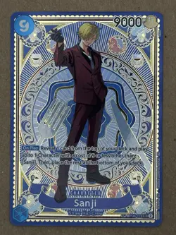 Sanji OP06-119 SP SEC Alternative Art One Piece CCG English NM - Image 1