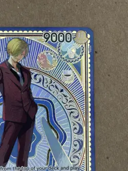 Sanji OP06-119 SP SEC Alternative Art One Piece CCG English NM - Image 2