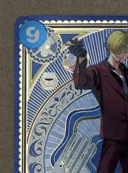 Sanji OP06-119 SP SEC Alternative Art One Piece CCG English NM - Image 3