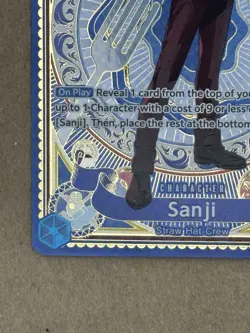 Sanji OP06-119 SP SEC Alternative Art One Piece CCG English NM - Image 4
