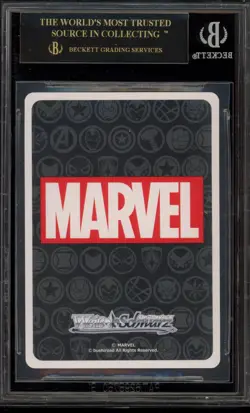 Weiss Schwarz Hawkeye AVGR Marvel Coll. MAR/S89-073A AVGR BGS 10 BLACK LABEL - Image 2