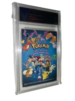 1999 Topps POKEMON Series 1 Checklist CGC PSA TCG 8 Ash Brock Misty Graded Card - Image 5