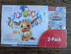 Pokemon Scarlet and Violet Prismatic Evolutions Elite Trainer Box Sealed - Image 1