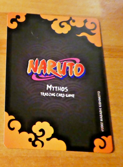 NARUTO MYTHOS 1ST ED EDITION CARD GAME HOLO CARTE RARE Kyubi 129/130 R FR NM - Image 2