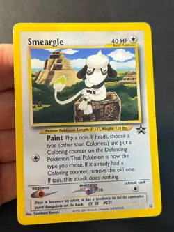 Smeargle 32 WOTC Promo Pokemon Card HP - Image 5