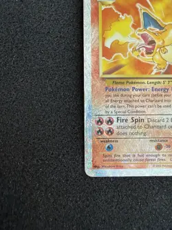 Charizard Holo 2002 Legendary Collection #3/110 Reverse Holo HP Pokemon Card - Image 3