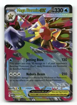 Mega Starmie ex 021/088 - Perfect Order - Pokemon Card NM/M - Image 1