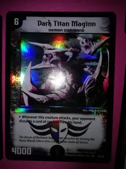 Duel Masters - Darkness - Starter Deck (40) Cards Structured + Maginn NM - Image 5