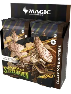 Magic The Gathering TCG Secrets of Strixhaven Collector Booster Box (12 Packs) - Image 1