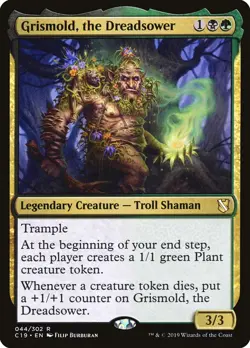 Grismold, the Dreadsower [Commander 2019] Magic MTG - Image 1