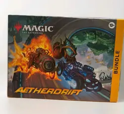 MAGIC THE GATHERING AETHERDRIFT BUNDLE KIT FOIL ALT-ART BOOSTERS 2025 - Image 1