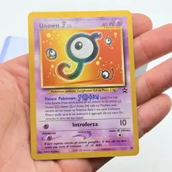 CARTA POKEMON UNOWN J 38 BLACK STAR PROMO - ITA - 2000 - NEAR MINT - Image 2