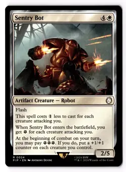 Sentry Bot 24 Universes Beyond: Fallout Normal NM - Image 1