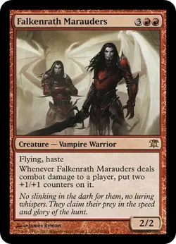 FALKENRATH MARAUDERS ~mtg NM Innistrad Rare x1 - Image 1