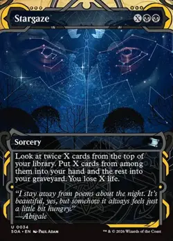 Stargaze - Extended Art SOA NM MTG - Image 1