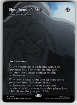 Bloodbender's Rise Bloodchief Ascension Borderless M Avatar: TLA 23 NM - Image 1