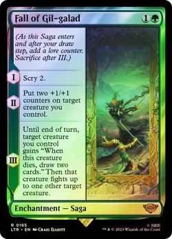 Magic The Gathering MTG FALL OF GIL-GALAD FOIL The Lord of the Rings NM - Image 1