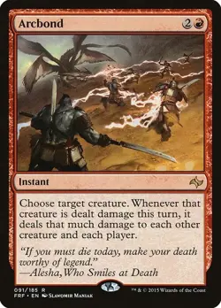 Magic The Gathering MTG ARCBOND Fate Reforged NM Near Mint - Image 1