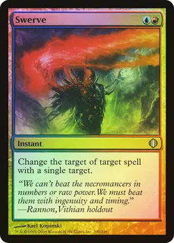 Magic The Gathering MTG SWERVE FOIL Shards of Alara NM Near Mint - Image 1