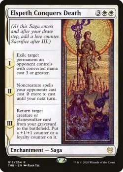 Magic The Gathering MTG ELSPETH CONQUERS DEATH Theros: Beyond Death NM Near Mint - Image 1