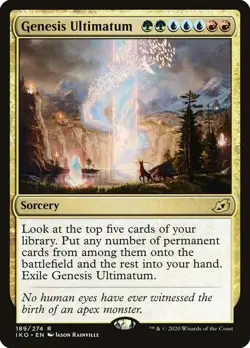 Magic The Gathering MTG GENESIS ULTIMATUM Ikoria: Lair of Behemoths NM Near Mint - Image 1
