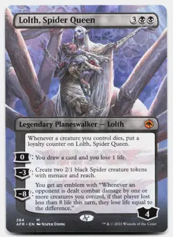 Lolth, Spider Queen (Borderless) Adventures in the Forgotten Realms Regular - Image 1