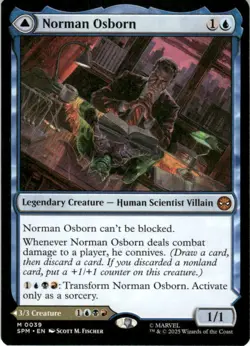 MTG Norman Osborn Normal Marvel's Spider-Man #39 NM - Image 1