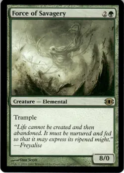 MTG Force of Savagery Normal Future Sight #126 NM - Image 1