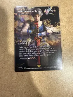 Dawn Warriors' Legacy - Mizzix's Mastery (Showcase) Final Fantasy MTG FCA - Image 1