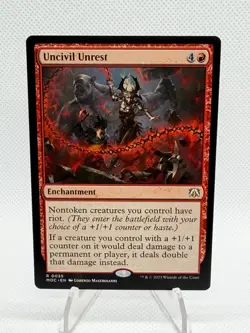 Uncivil Unrest #35 (NM) March of the Machine MOC Magic MTG - Image 1