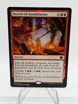 Decree of Annihilation #5 (Foil) (NM) From the Vault: Annihilation V14 Magic MTG - Image 1