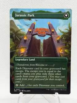 Welcome to Jurassic Park Universes Beyond Regular 0007 MTG - Image 1