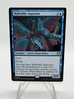 Malleable Impostor Commander: Wilds of Eldraine Regular 0010 MTG - Image 1