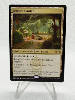 Jetmir's Garden Streets of New Capenna Regular Card 250/281 NM MTG - Image 1