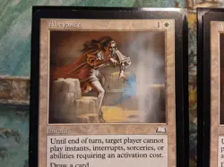 Abeyance Weatherlight Rare X2 (PANGOLIN MTG) 11 PICS! MP/MP+. X2 Reserved List - Image 2