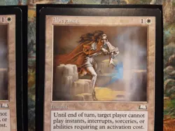 Abeyance Weatherlight Rare X2 (PANGOLIN MTG) 11 PICS! MP/MP+. X2 Reserved List - Image 4