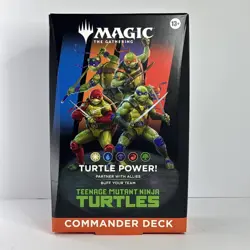 Magic The Gathering -Teenage Mutant Ninja Turtles Commander Deck Turtle Power G - Image 1