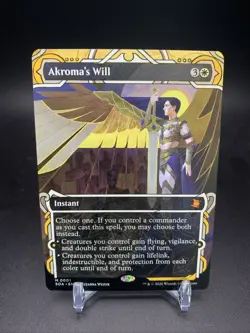 Secrets of Strixhaven SOA Akroma's Will MYSTICAL ARCHIVE Non-Foil NM #0001 - Image 1