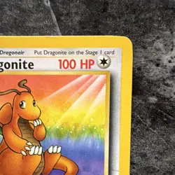 Pokemon Dragonite 19/62 Fossil Regular Stage 2 100 HP Rare Unlimited 1999 - Image 3