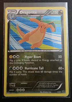 Pokemon TCG Dragonite 5/20 Holo Rare Pokemon Dragon Vault LP - Image 1