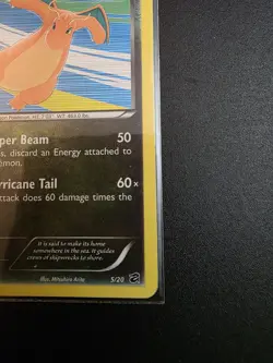Pokemon TCG Dragonite 5/20 Holo Rare Pokemon Dragon Vault LP - Image 4