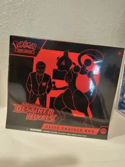 Pokemon TCG Scarlet & Violet Destined Rivals Elite Trainer Box 65 Cards Promo - Image 1