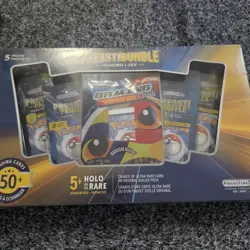 Pokemon Mystery Bundle Box 5 Packs 50+ Cards Holo Rare Presstine Sealed - Image 1