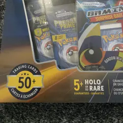 Pokemon Mystery Bundle Box 5 Packs 50+ Cards Holo Rare Presstine Sealed - Image 3